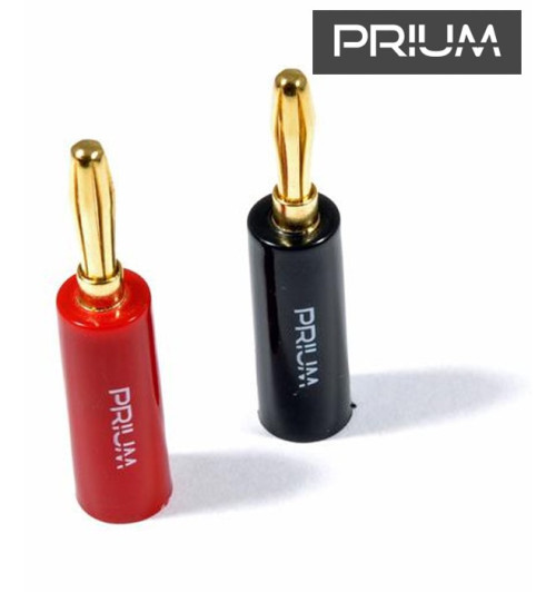 Prium PRBAN – Wtyk głośnikowy bananowy 1 sztuka