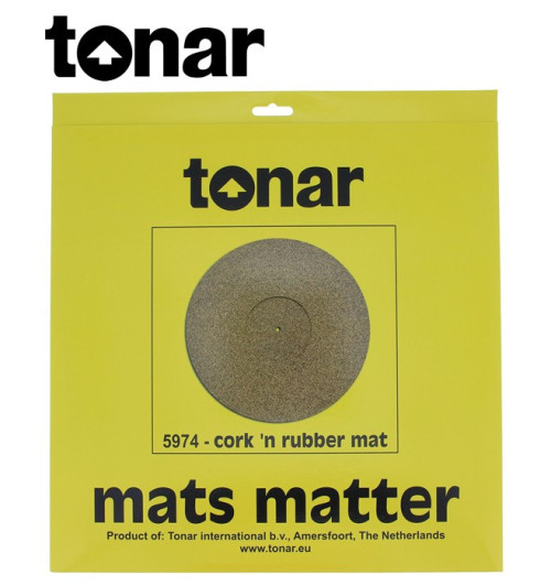 Tonar Cork-Rubber Mat - Korkowo-gumowa mata gramofonowa
