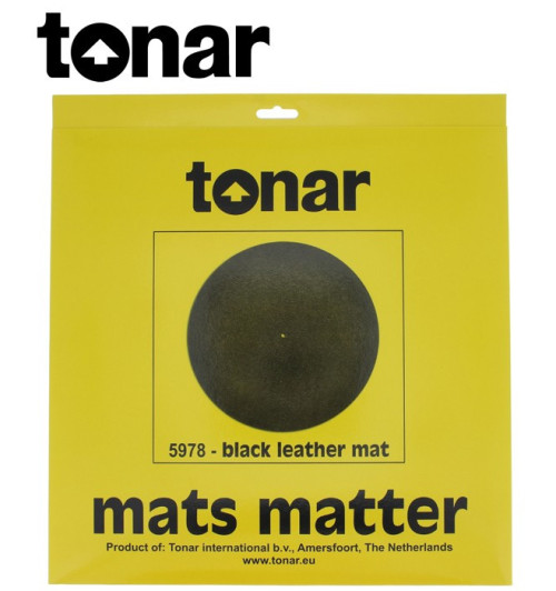 Tonar Leather Mat - Skórzana mata gramofonowa antystatyczna