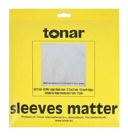 Zewnętrzne koperty do płyt LP 7” marki Tonar (5317) - 50 sztuk