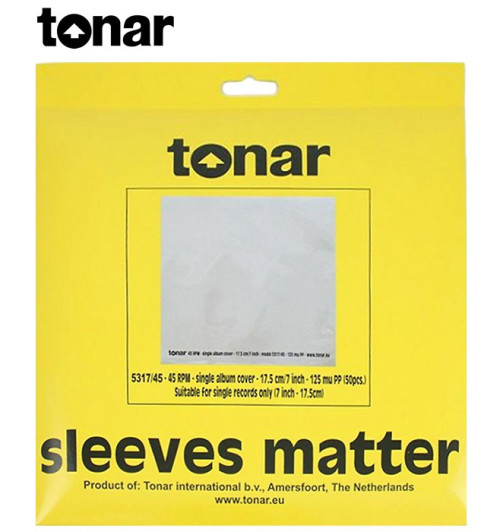 Zewnętrzne koperty do płyt LP 7” marki Tonar (5317) - 50 sztuk