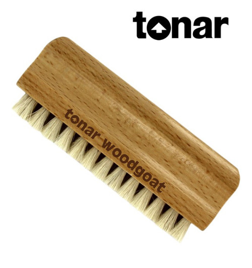 Tonar Woodgoat - Profesjonalna szczoteczka do czyszczenia płyt winylowych