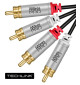 Techlink iWires PRO 711032 – Kabel 2x RCA - 2x RCA - 2m