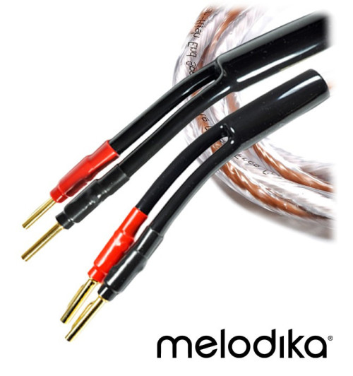 Melodika Brown Sugar BSSC3320 – Kabel głośnikowy konfekcja 2x3,3mm2 - 2m