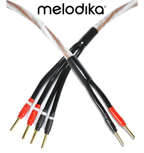 Melodika Brown Sugar BSBW4520 – Kabel głośnikowy bi-wiring 2x3,3mm2 - 2m
