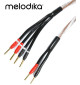 Melodika Brown Sugar BSBW4525 – Kabel głośnikowy bi-wiring 2x3,3mm2 - 2,5m