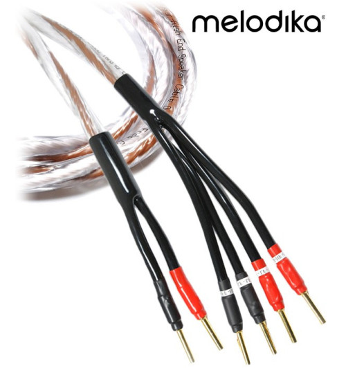Melodika Brown Sugar BSBW4525 – Kabel głośnikowy bi-wiring 2x3,3mm2 - 2,5m