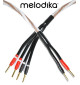 Melodika Brown Sugar BSBW4515 – Kabel głośnikowy bi-wiring 2x3,3mm2 - 1,5m