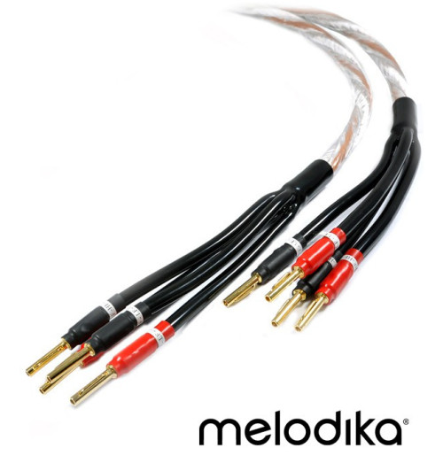 Melodika Brown Sugar BSBA4525 – Kabel głośnikowy bi-amping 2x4,5mm2 - 2,5m