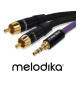 Melodika MDMJ2R50 Kabel Jack 3.5mm - 2 RCA 5m