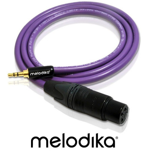 Kabel mini-Jack 3.5mm - XLR 3pin Melodika MDMJX