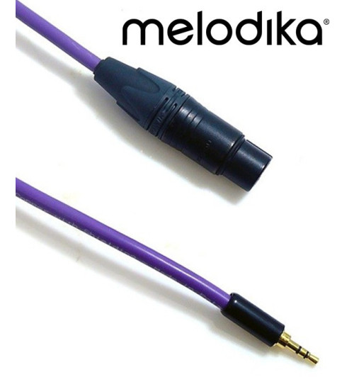 Kabel mini-Jack 3.5mm - XLR 3pin Melodika MDMJX