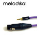 Kabel mini-Jack 3.5mm - XLR 3pin Melodika MDMJX