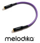 Przejściówka Jack 6.3 mm - mini Jack 3.5 mm Melodika MDPMJGJ02