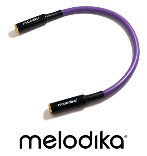 Przejściówka Jack 6.3 mm - mini Jack 3.5 mm Melodika MDPMJGJ02