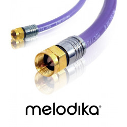 Kabel antenowy Melodika MDF100 Wtyk-Wtyk F 10m