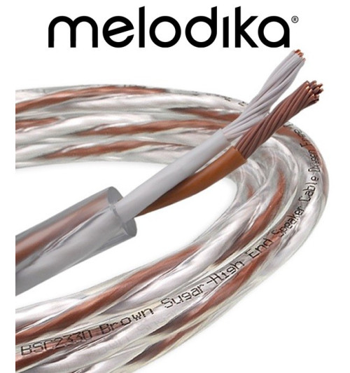 Kabel głośnikowy Melodika OFC Brown Sugar BSC2330 2x3.3mm2