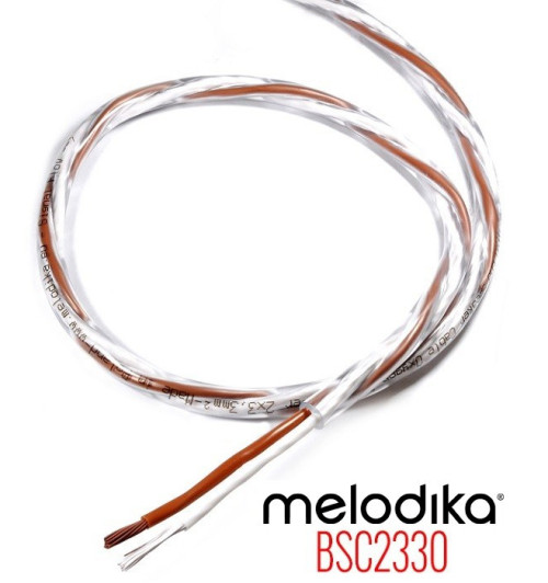 Kabel głośnikowy Melodika OFC Brown Sugar BSC2330 2x3.3mm2