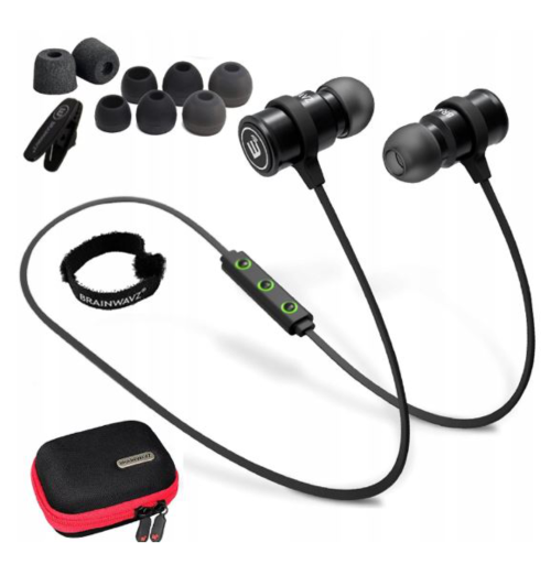 SŁUCHAWKI BEZPRZEWODOWE BLUETOOTH BRAINWAVZ BLU100