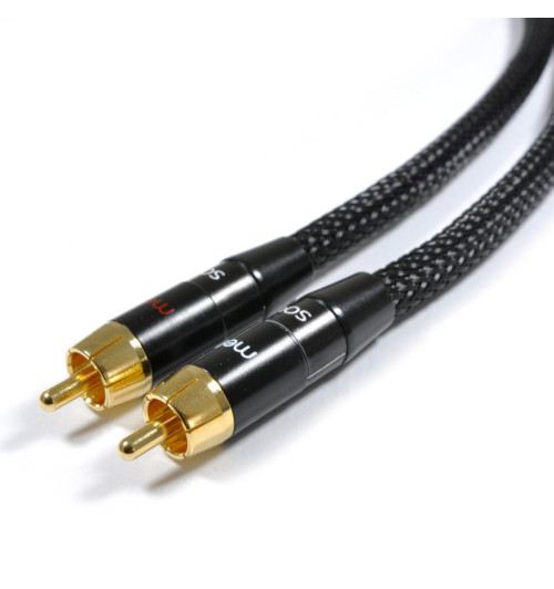 Melodika MD2RD10 Black Edition - Kabel 2x RCA