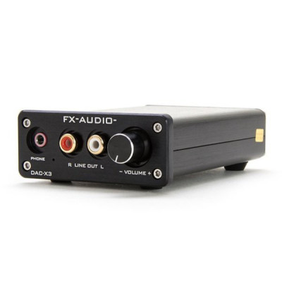 Wzmacniacz słuchawkowy FX-AUDIO DAC-X3 USB 2.0 RCA