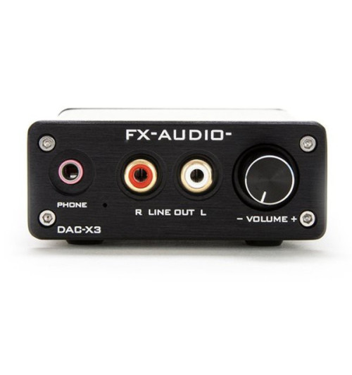 Wzmacniacz słuchawkowy FX-AUDIO DAC-X3 USB 2.0 RCA