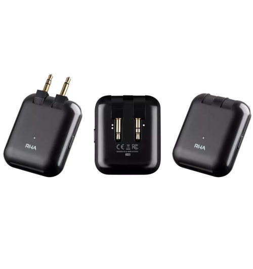 Adapter Bezprzewodowy RHA Wireless Flight nadajnik (transmiter) audio Bluetooth z aptX