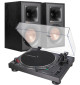 Zestaw Klipsch R-51PM + Gramofon AT LP120X