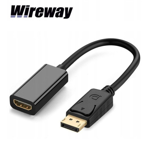 Wireway WW331749 - Konwerter DisplayPort - HDMI