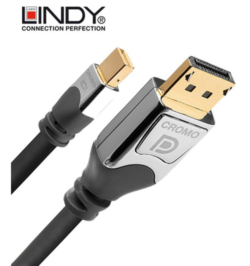 Lindy Cromo Line 36311 - Kabel Mini DisplayPort - DisplayPort  1m
