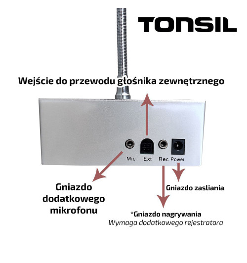Tonsil Duplex WA 440 Interkom kasowy / Mównica