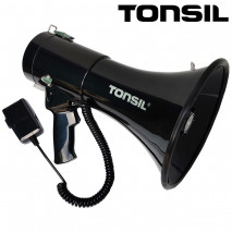 Tonsil TE 23/20 - Megafon bezprzewodowy Czarny