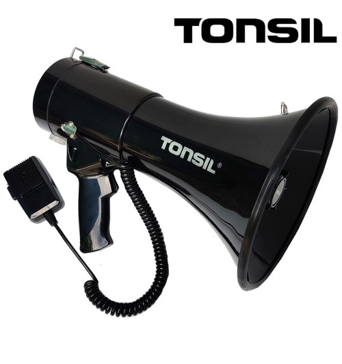 Tonsil TE 23/20 - Megafon bezprzewodowy Czarny