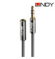 Lindy CROMO 35329 - Przedłużacz mini-jack 3,5mm stereo 3m