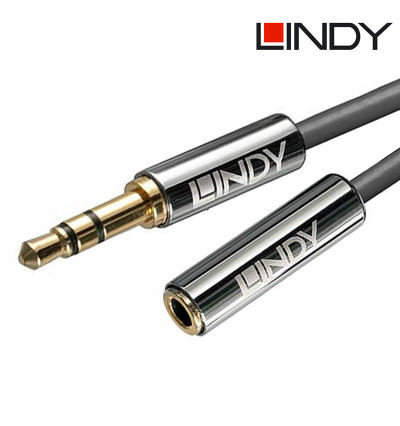 Lindy CROMO 35329 - Przedłużacz mini-jack 3,5mm stereo 3m