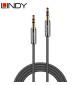 Kabel stereo mini jack 3,5mm LINDY CROMO 35324 - 5m