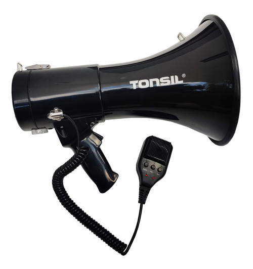 Tonsil TE 24/20 MP3, USB, SD - Megafon bezprzewodowy z akumulatorem Czarny