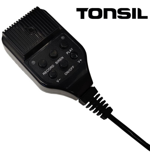 Tonsil TE 30/20 - Megafon bezprzewodowy Czarny
