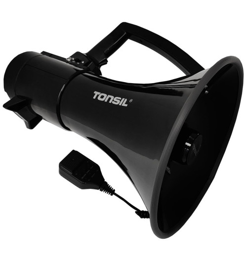 Tonsil TE 30/20 - Megafon bezprzewodowy z akumulatorem Czarny