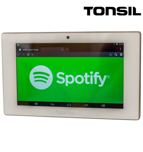 Tonsil WS-70 - Odtwarzacz ścienny 4 x 30W, Android, USB, SD, Bluetooth