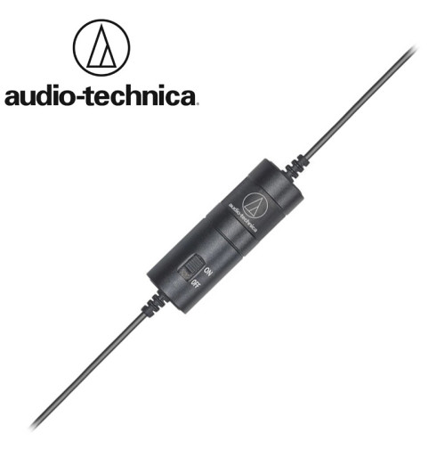 Mikrofon pojemnościowy typu Lavalier Audio-Technica ATR3350x