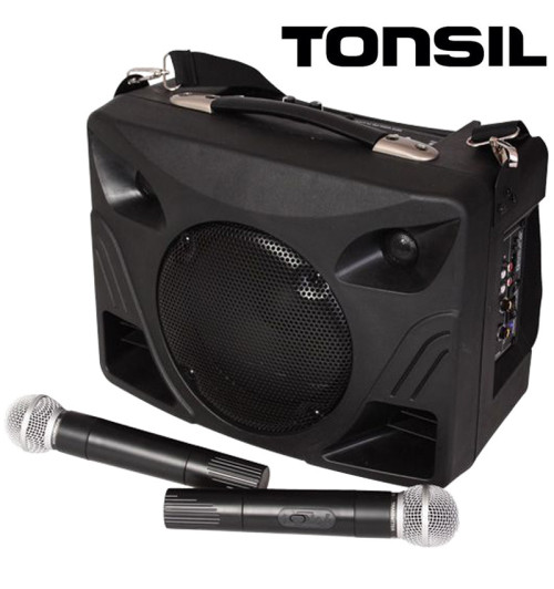 Tonsil Mobilny system nagłośnieniowy + 2 mikrofony bezprzewodowe