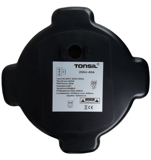 Tonsil ZGSU 40A – Aktywny głosnik sufitowy Bluetooth
