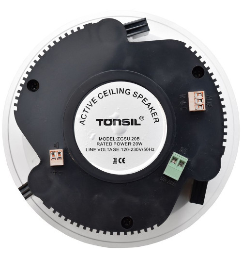 Tonsil ZGSU 20B – Dwudrożny, sufitowy głośnik bezprzewodowy