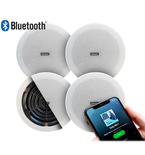 Tonsil ZGSU 20B + 3 x ZGSU 20P – Zestaw głośników sufitowych