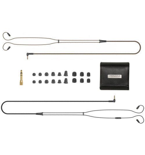 MEE Audio Pinnacle P1 + BTX1 - Słuchawki dokanałowe z adapterem Bluetooth