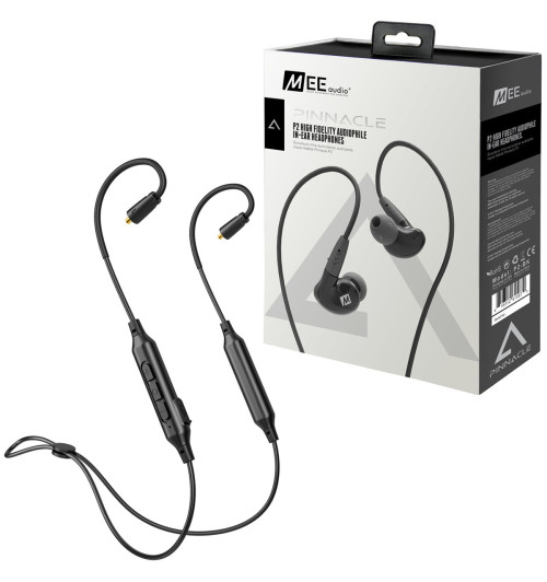MEE Audio Pinnacle P2 + BTX1 - Słuchawki dokanałowe z adapterem Bluetooth