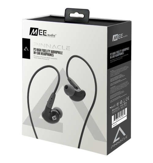 MEE Audio Pinnacle P2 + BTX1 - Słuchawki dokanałowe z adapterem Bluetooth