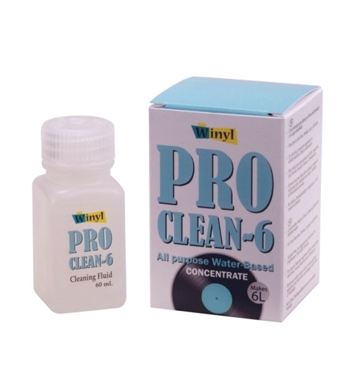 Winyl Pro Clean-6 60 ml- Koncentrat bez alkoholu do czyszczenia płyt
