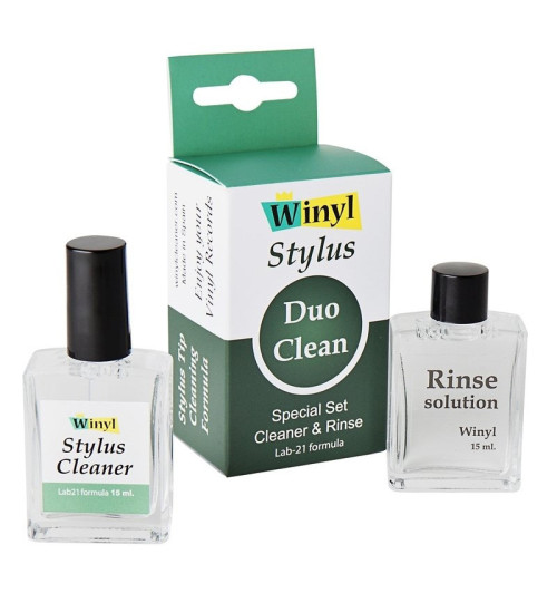 Winyl Stylus Duo Clean - Zestaw do czyszczenia igły gramofonowej